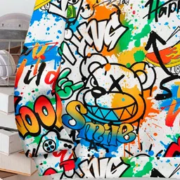 Bolly Lounge Cotton Knit Full Sleeves Typography Printed Light Winter Hooded Sweatshirt - White image 5