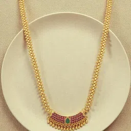 DIVASTRI Brass Gold-Plated Necklace image 3