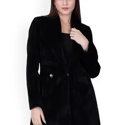 COMFY SPARROW Women Double-Breasted Overcoat-picture-29
