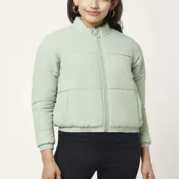 Honey by Pantaloons Green Comfort Fit Jacket-image-37