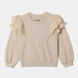 R&B Kids Beige Regular Fit Sweatshirt-picture-37