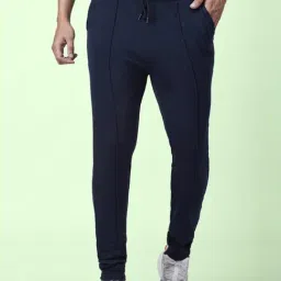 Ajile by Pantaloons Navy Cotton Slim Fit Trackpants-picture-35