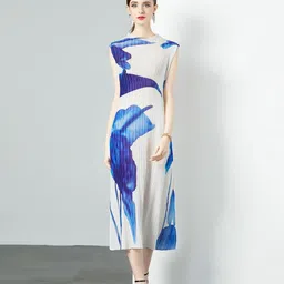 JC Collection Women Print Sheath Midi Dress-picture-39