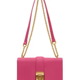 Miraggio Scarlet Pink Small Cross Body Bag-picture-13