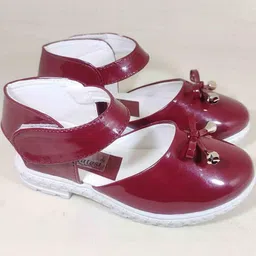 NEW LATEST Maroon Leather Sandals-image-10