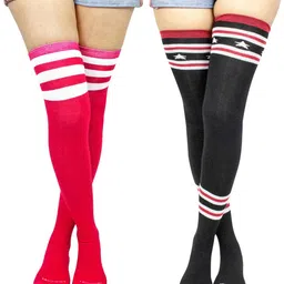 NESKA MODA Black Opaque Stockings-picture-29