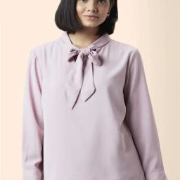 Annabelle by Pantaloons Lilac Regular Fit Top-picture-17