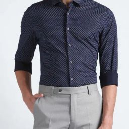 Calvin Klein Jeans Night Sky Cotton Slim Fit Printed Shirt-picture-37