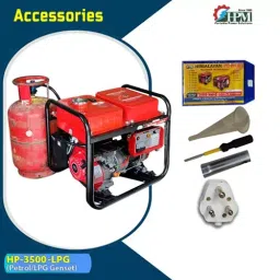 HPM Petrol and LPG 10.9 Amp Recoil Start Portable Generator 2.8 kVA Maximum Output, HP-3500-LPG image 3