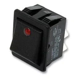 ARCOLECTRIC (BULGIN LIMITED) ROCKER SWITCH, DPST, ILLUM RED, C1553PTNAB-picture-29