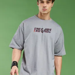 MaverIQ Men Graphic Printed Round Neck Cotton Oversized T-shirt-picture-28