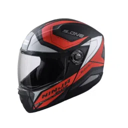 Studds NINJA ELITE SUPER D4 DECOR Matt Black 600 mm X Large Full Face Flip-Up Helmet, D4 MATT BLACK N2-picture-26