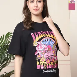 Dreambe Women Typography 2 Wonder Woman Printed Applique T-shirt-image-35