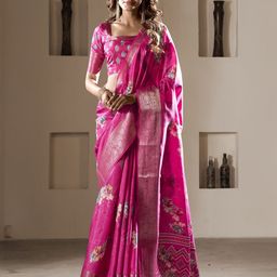 DIVASTRI Printed Zari Saree-picture-34