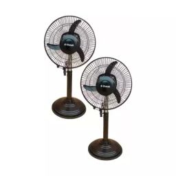 SHATAK Mini Bullet (12 Inch) Black 300 mm Pedestal Fan (Pack of 2)-picture-32