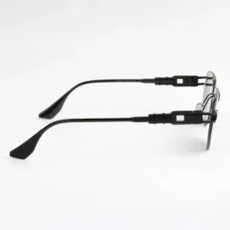 Ted Smith Black UV Protection Aviator Unisex Sunglasses image 4