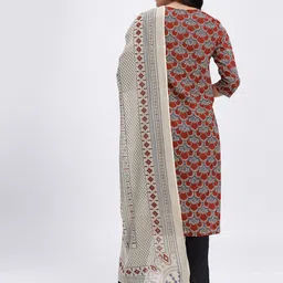 HERE&NOW Ethnic Motifs Print Kurta Set image 4