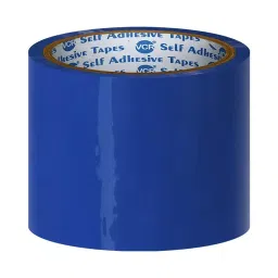 VCR 50 m x 72 mm Biaxially Oriented Polypropylene Blue Color Tape, 48 Rolls Per Pack-picture-35