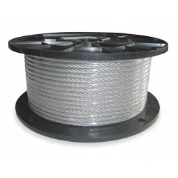Dayton Galvanized Steel 7x7 Wire Rope 920 lbf, 2VJG1 (Silver)-image-83