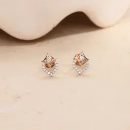 P.N.Gadgil Jewellers 18k (750) Diamond Yellow Gold Earrings for Women-picture-20