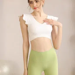 LULU & SKY Flutter Sleeve Top image 5