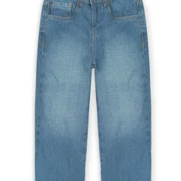 Kiddopanti Kids Blue Solid Jeans-image-24