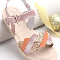 Pine Kids Sandals with Velcro Closure  -Pink-picture-25