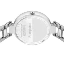 DressBerry Women Brass Embellished Dial & Stainless Steel Straps Analogue Watch DB-030-Green image 5