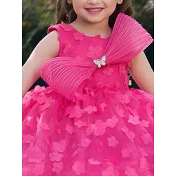 BAESD Net Fit & Flare Dress image 2