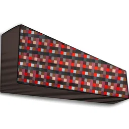 The Furnishing Tree Coffee Brown Printed Air Conditioner Cover image 5