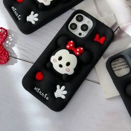 CASE CREATION Cartoon Characters Printed iPhone 14 Plus Back Case Mobile Accessories-picture-36
