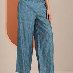 Libas Women Floral Printed A-Line Kurta Set image 4