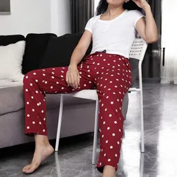 Kryptic Pack Of 2 Printed Pure Cotton Lounge Pants image 5