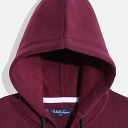 White Snow Girls Hooded Front Open Sweatshirt image 4