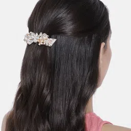 LAIDA Women Embellished French Barrette image 3