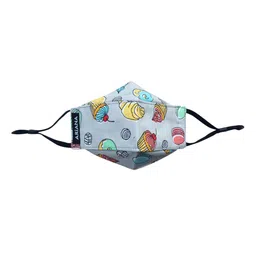 Ariana Kids Pack Of 3 Printed 7-Ply Protective Outdoor Masks image 4