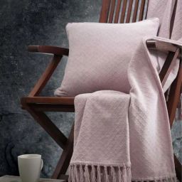 Maspar Colorart Blaize Pale Mauve Cotton 200 TC 256 GSM Cushion Cover-picture-46