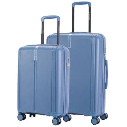 Nasher Miles The Line Hard-Sided Polypropylene Luggage Set of 2 Dark Blue Trolley Bags (55 & 65 cm)-picture-21