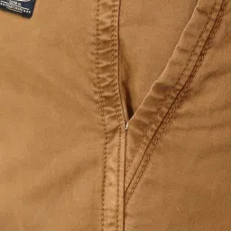 Basics Brown Knee Length Shorts image 4