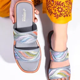 TRYME Platform Sandals image 4