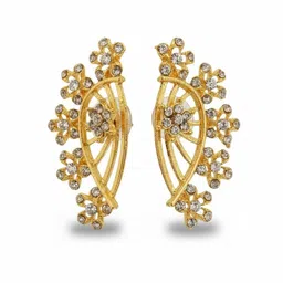 ANIKAS CREATION Floral Ear Cuff Earrings image 5