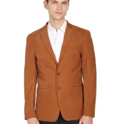 Arrow Orange Slim Fit Blazer-image-52