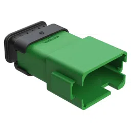AMPHENOL SINE/TUCHEL AUTOMOTIVE HOUSING, RCPT, 12POS, 13A, AT04-12PC-SR2GN-picture-13
