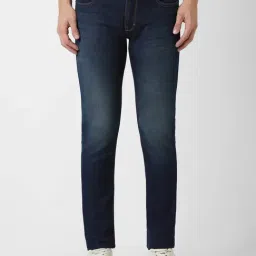 Peter England Jeans Light Navy Skinny Fit Jeans-image-30