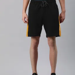 ARDEUR Men Solid Regular Fit Shorts image 5