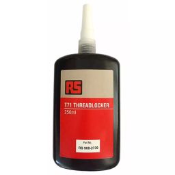 RS PRO T71 Red Threadlocking Adhesive, 250 ml, 24 h Cure Time, 9082739-picture-12