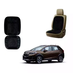 Auto Pearl VB2Bl18 Polyester, Cotton Vehicle Seating Pad For Honda Black-picture-13