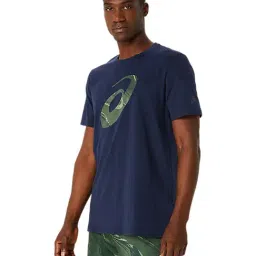 Asics Midnight Cotton Regular Fit Printed Sports T-Shirt image 3