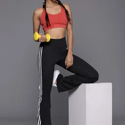 ADIDAS 3-Striped Flared Training Tights image 4