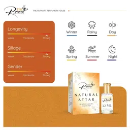THE RUPAWAT Perfumery House Florida Bd Alcohol Free Attar 12 ml image 2